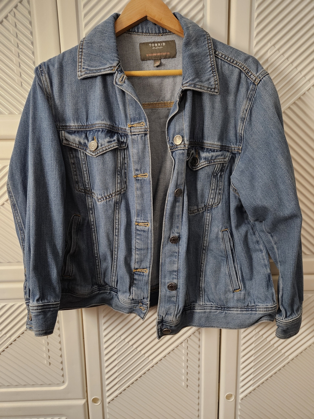 Torrid Light Blue Denim Jacket - Classic Women's Jean Jacket